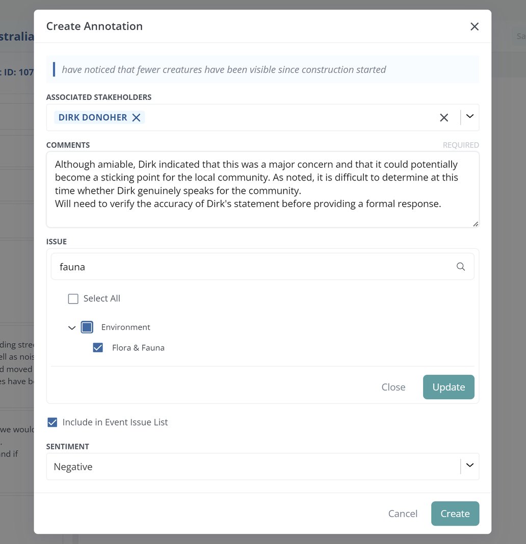 Adding Annotations