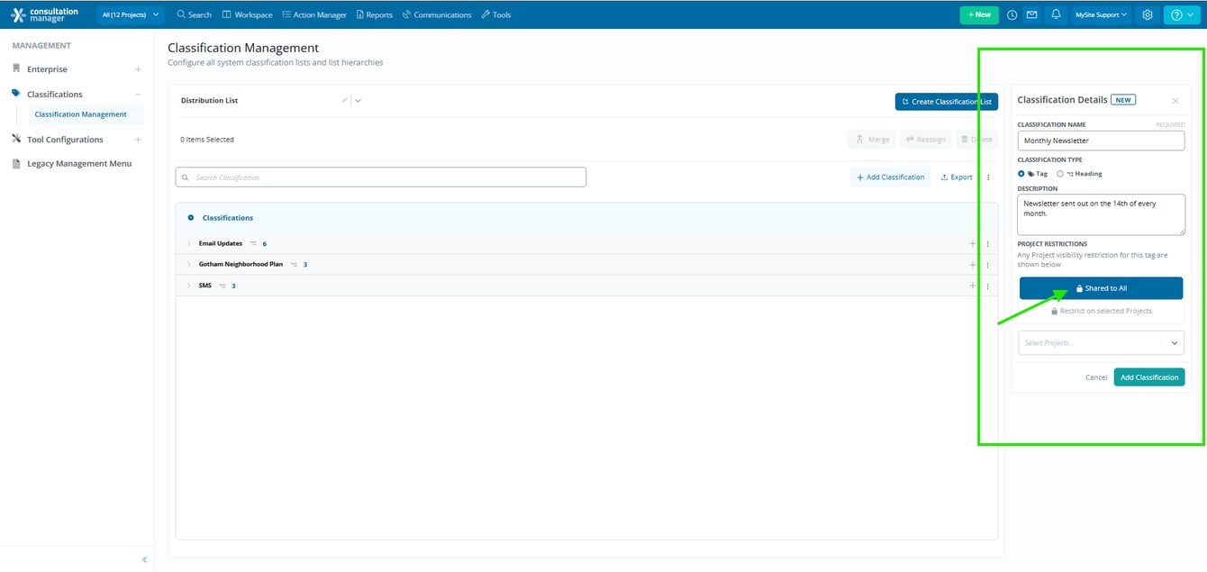 Creating Distribution Lists